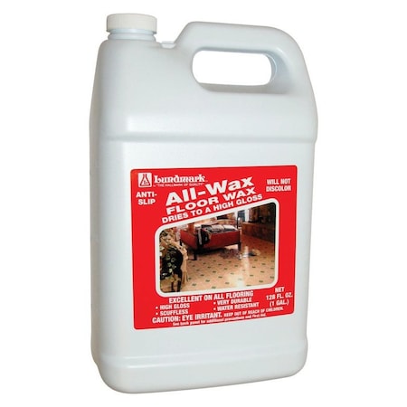 Lundmark Lundmark All Wax High Gloss Anti-Slip Floor Wax Liquid 1 gal 3201G01-2